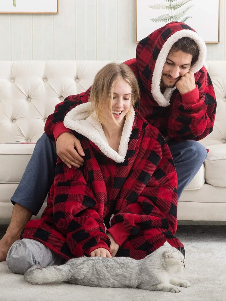 Oversized Hoodie Blanket